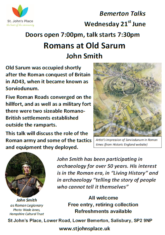 Romans at Old Sarum poster V2